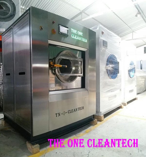 Máy giặt công nghiệp Việt Hàn được lắp đặt tại Thái Bình